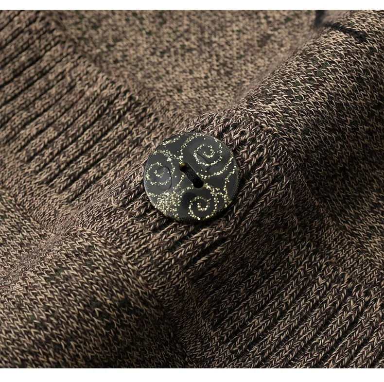 Koreanische frauen Kleidung Neue Stricken Woolen Gedruckt Strickjacke Mantel Mittleren Alters Mutter Strickwaren Tops Vintage Oma Pullover Jacke