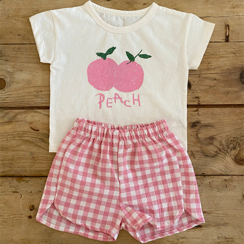Baby Pyjamas Sets Baumwolle Kind Pyjamas Kleinkind Sommer Ärmellose Baby Nachtwäsche Pyjamas Kinder Cartoon Homewear Kleidung