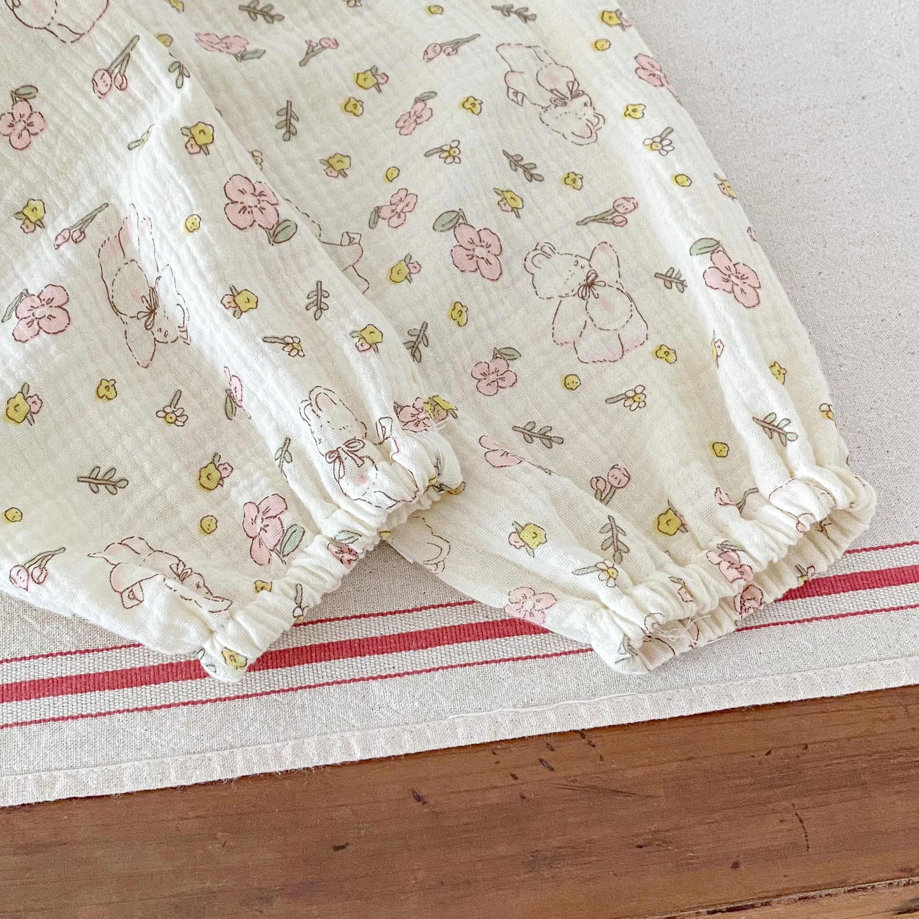 Anti-Mücken hose für Kinder Kleidung Sommer neuen Stil Kinder Mädchen Blumen hose lose lässige Baby Harems hose 9m-6y