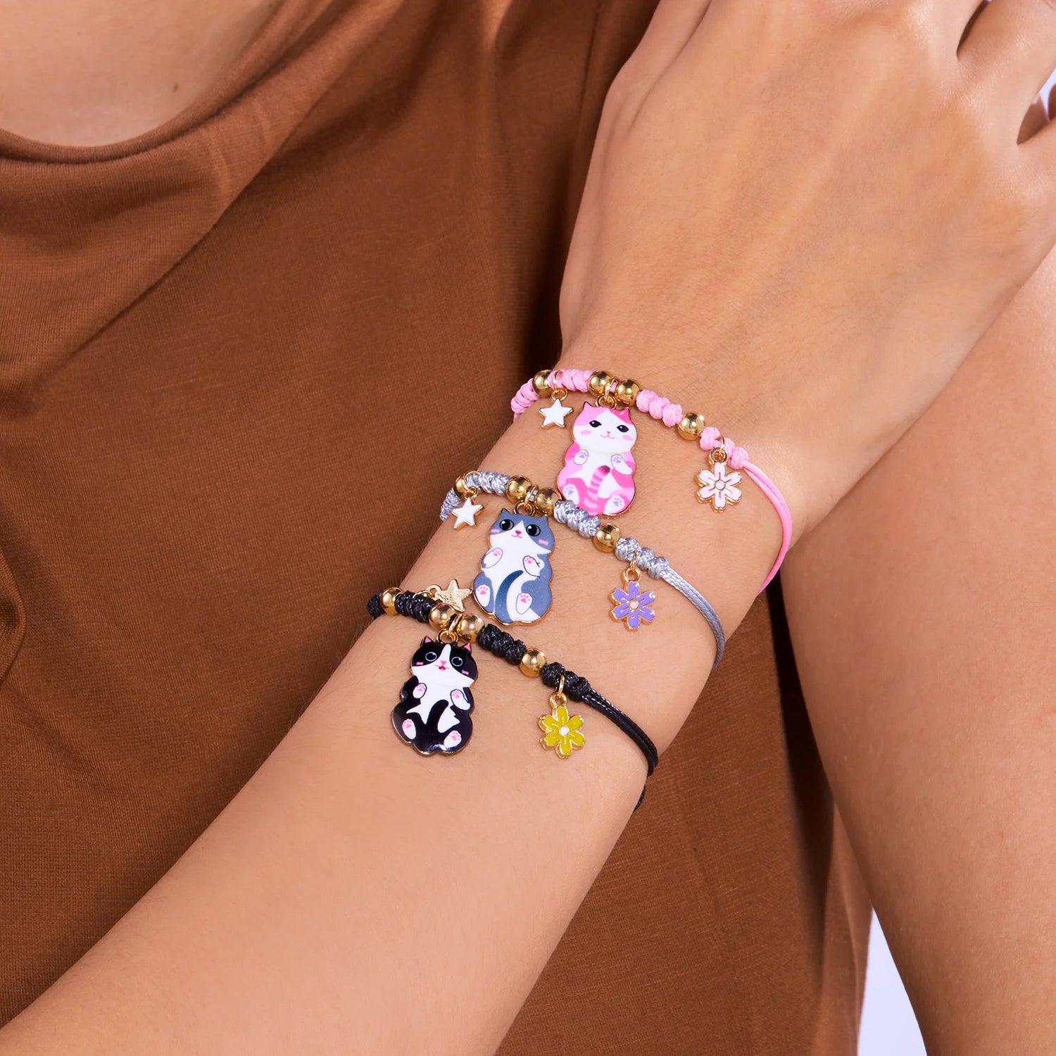 Cute Cat Friendship Bracelet