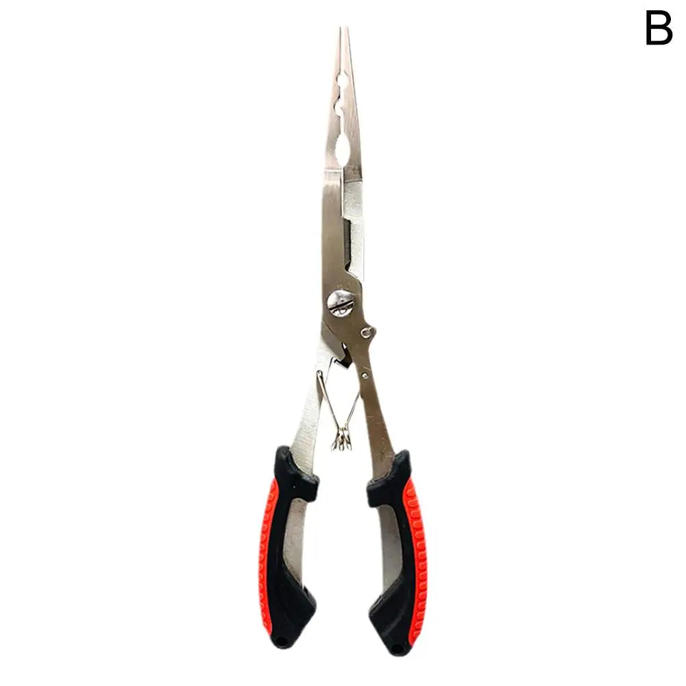 Angeln Zangen Lange Nase Edelstahl Haken Remover Cut Angelschnur Angeln Gebunden Haken Multi-funktionale Angeln Zangen