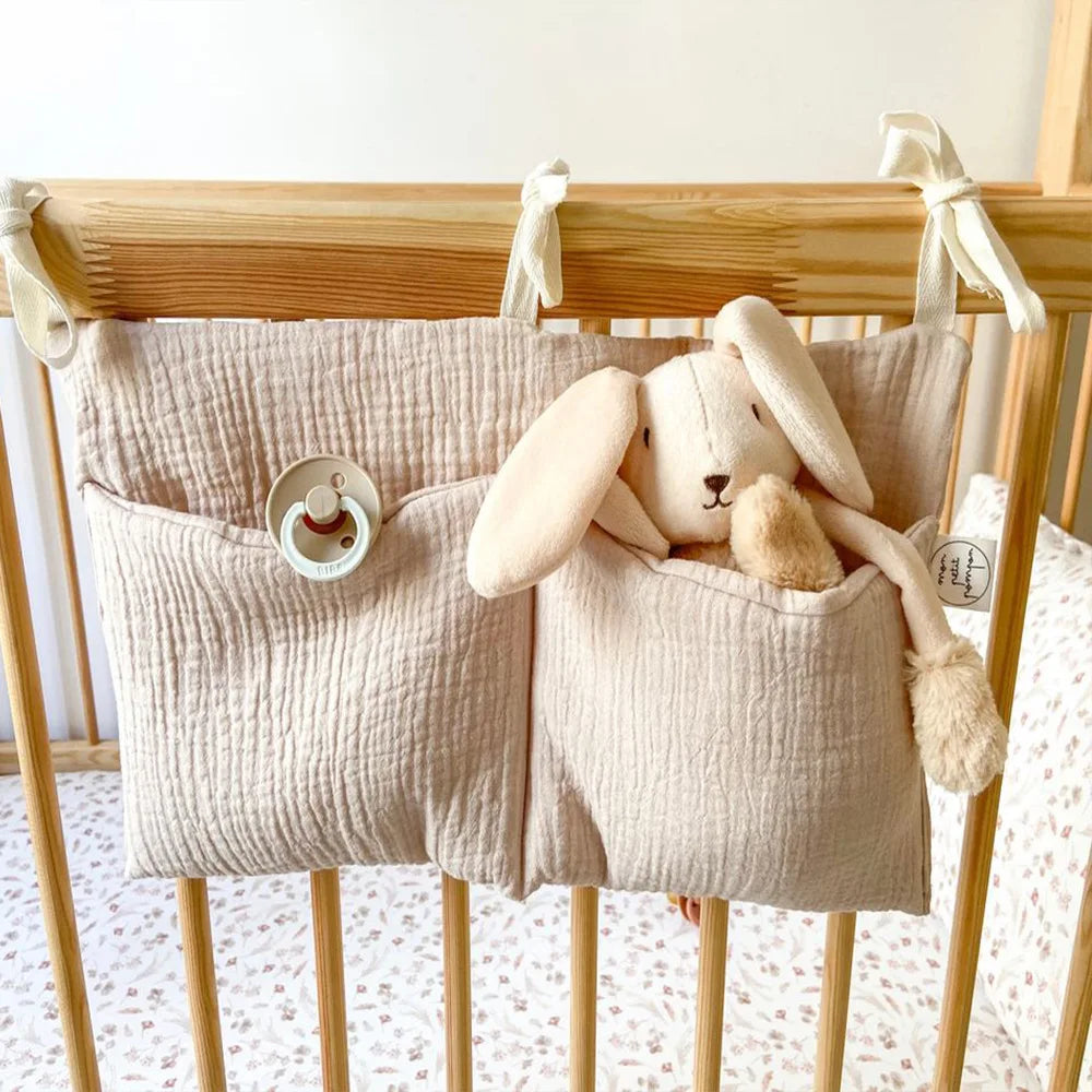 Baby Stuff Organizer Nursery Storage Bag Multifunctional Newborn Bed Bag for Children's Bedding Diaper Bag Stroller Organizer