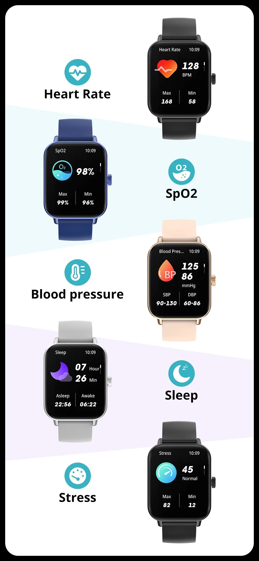 COLMI P81 Voice Calling Smart Watch Ultra 1,9 Zoll Bildschirm 24H Gesundheitsmonitor 100+ Sportmodi, Bluetooth Smartwatch Männer Frauen