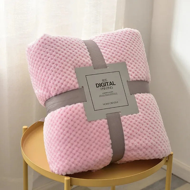 Kein Band Baby Decke Weiche Fleece Infant Quilt Bettwäsche Swaddle Wrap Decke Warme Neugeborenen Kinderwagen Schlaf Abdeckung Kindergarten