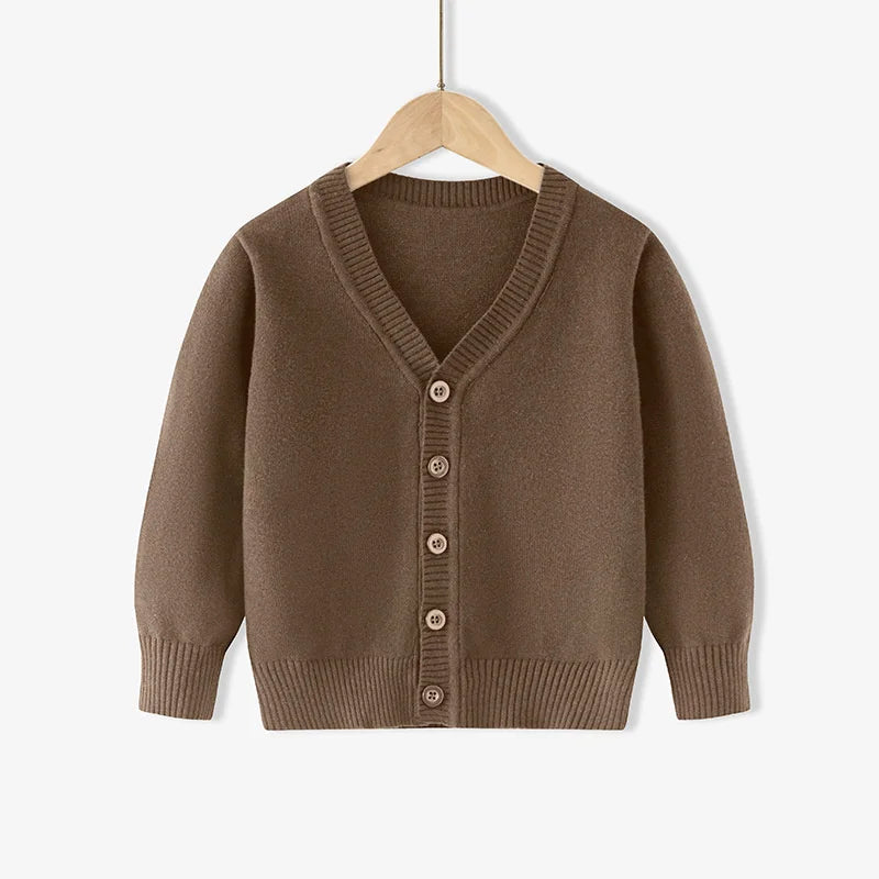 Winter Jungen Strick pullover große Kinder Kleidung Herbst Kinder Baumwolle Pullover Teen feste Strickwaren Mäntel 2-12 Jahre