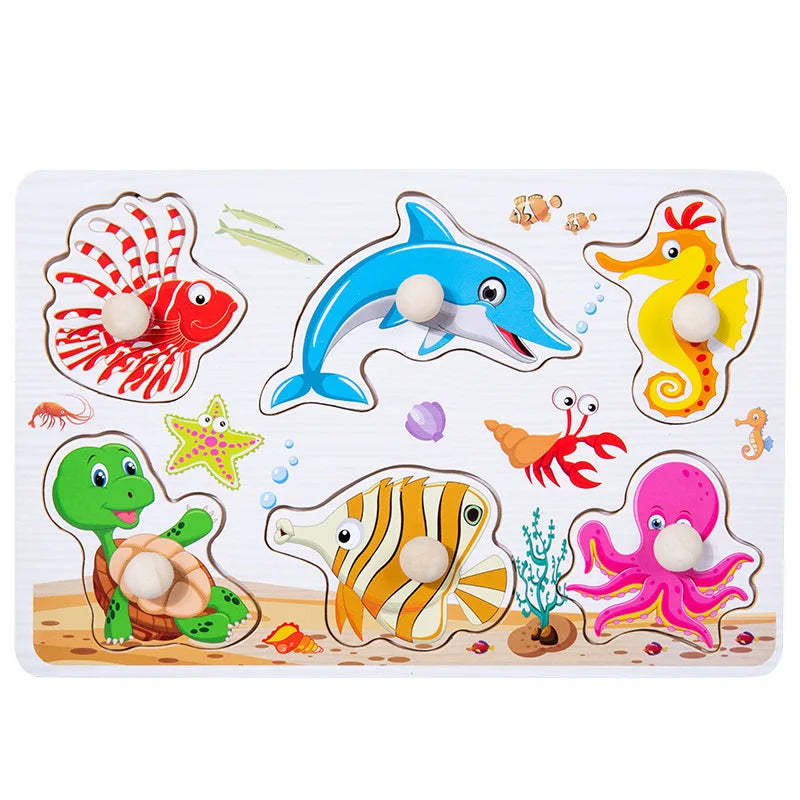 Montessori Wooden Puzzle Toy