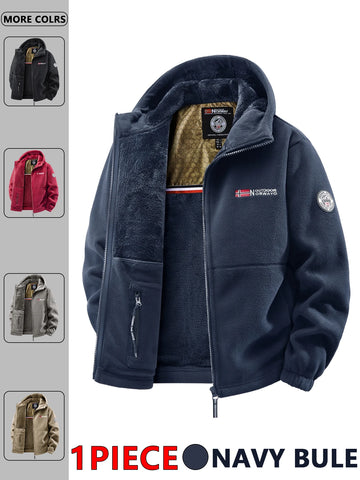 Herren-Herbst- und Winter-Outdoor-Kapuzenjacke, geeignet für den täglichen Gebrauch zu Hause, für Reisen, Partys, Pendeln, Outdoor-Mode vielseitig, verbessert das Temperament, Streetwear, Reisekleidung.