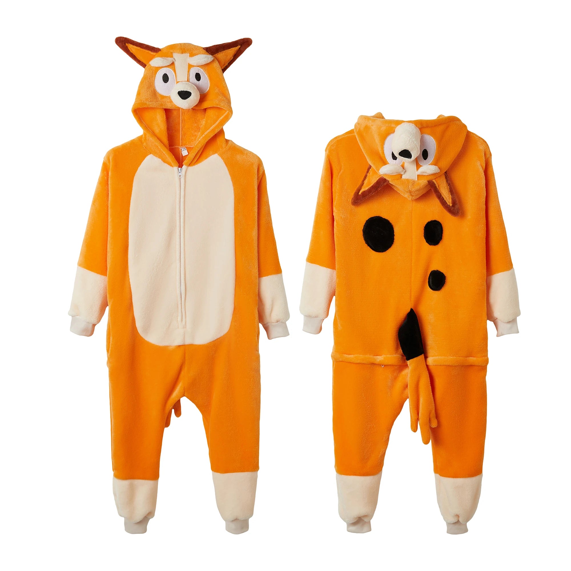 Kigurumi Gelb Bluey Cartoon Pyjamas Onesies Frauen Männer Tier Pyjamas Overalls Weihnachten Halloween Cosplay Party Kostüme