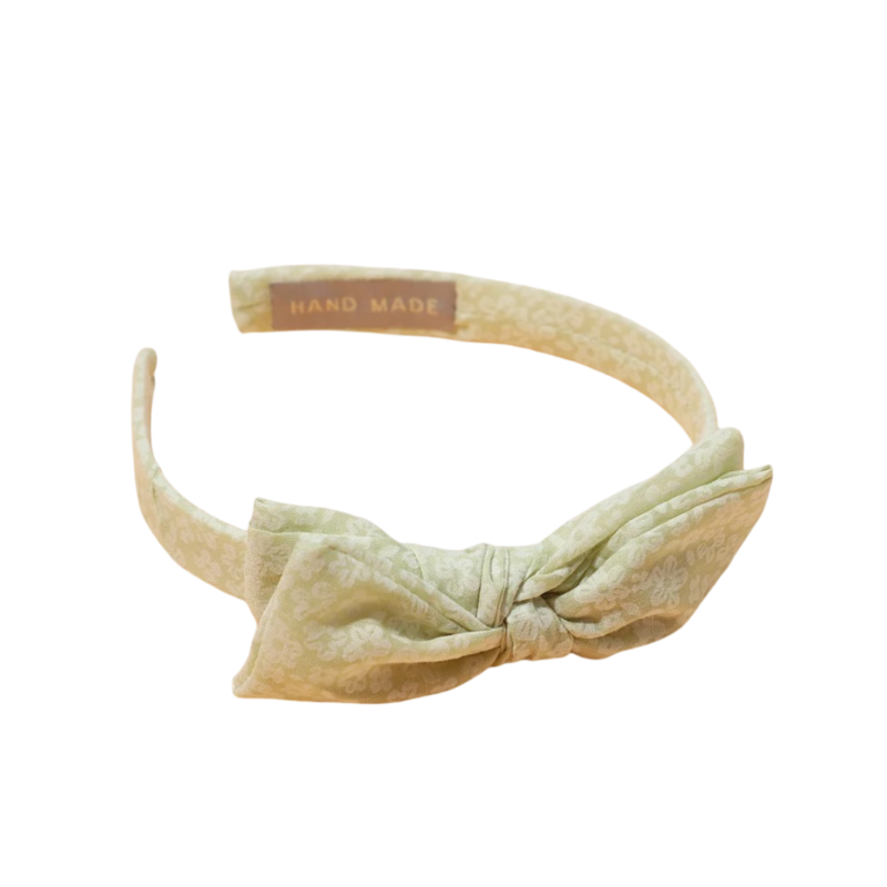 Kids Printed Bow Headband
