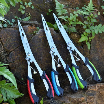 Angeln Zangen Lange Nase Edelstahl Haken Remover Cut Angelschnur Angeln Gebunden Haken Multi-funktionale Angeln Zangen