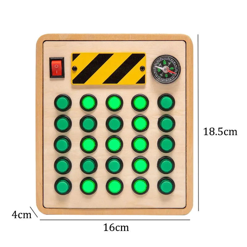 Montessori LED Busy Board