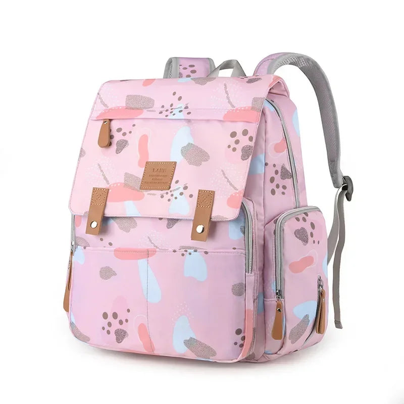 Mama Tasche Nylon gedruckt Mode multifunktion ale Mutter und Baby Taschen gehen Baby Reisen große Kapazität Mutter Tasche Wickelt aschen bebe