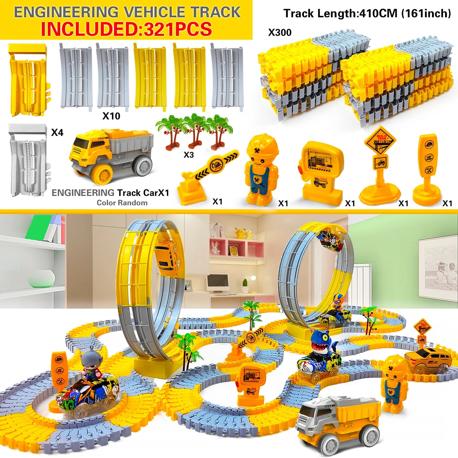 Kinder Elektrische Magische Flexible Track Spielzeug Auto Engineering Auto Kinder Pädagogisches Spielzeug Zug Spielzeug für Kinder Geburtstag Geschenk