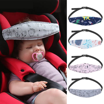 Baby Auto Sitz Kopf Unterstützung Kinder Kinderwagen Befestigungs Gürtel Einstellbar Junge Mädchen Laufgitter Schlaf Stellungs Baby Saftey Kissen