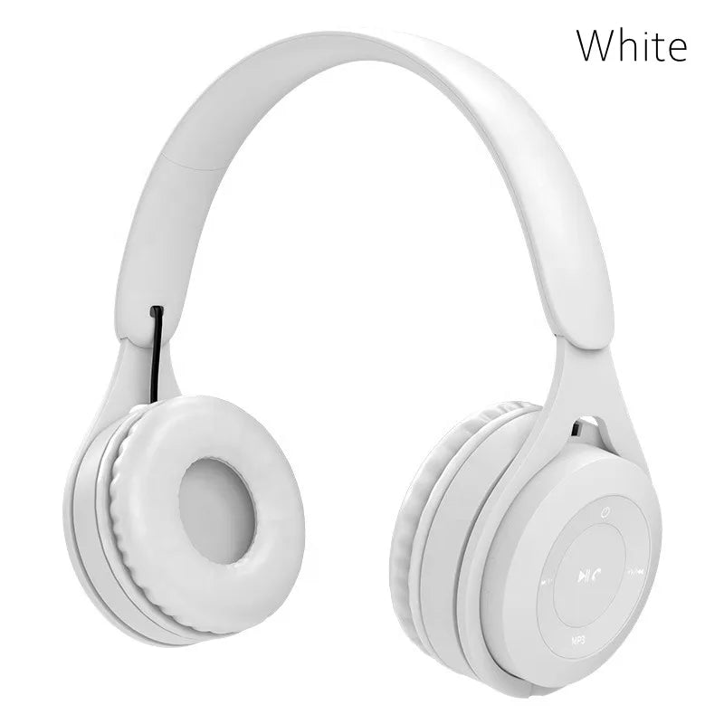 Macaron-Kopfhörer für Kinder, kabelloser Bluetooth-Kopfhörer, Stereo-Stirnband, Gaming-Headset mit Mikrofon, Gamer-Mädchen-Geschenk für mobiles Tablet