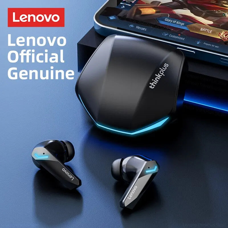 Lenovo GM2 Pro TWS Wireless HIFI Stereo Headset Kopfhörer mit geringer Latenz Gaming Musik Dual Mode Ohrhörer Musik Sport Headset