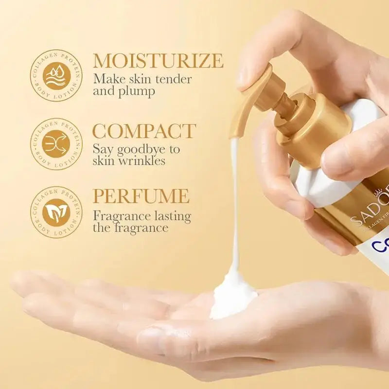 Kollagenmilch Bleaching Face Body Cream Whitening Skin Moisturizing Lotion Lightening Care