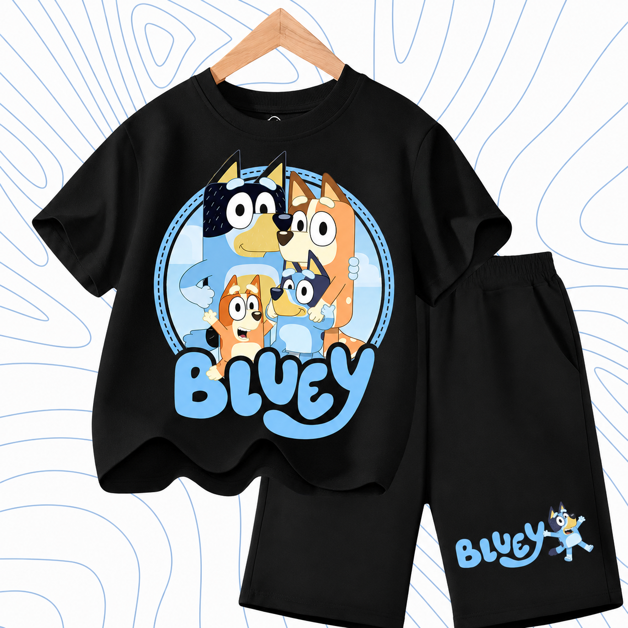 Bluey & Bingo Kinder-Outfit-Set