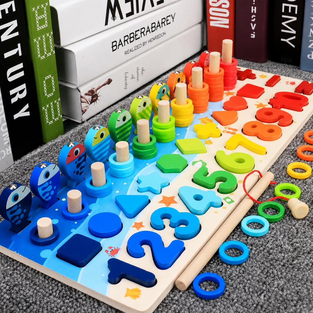 Montessori Holz-Mathematikspielzeug