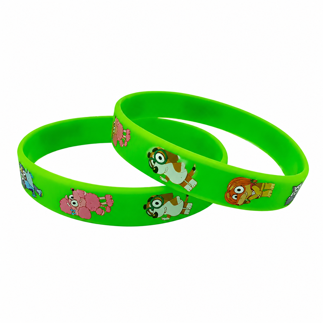 Bluey & Bingo Silicone Bracelet Set