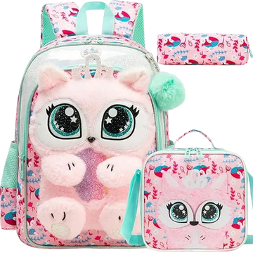 Girls School Backpack Set
