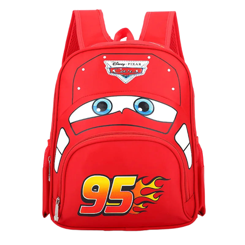 Kids Cartoon Car Backpack