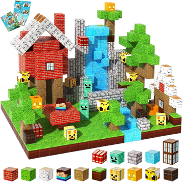 Magnetic Forest Building Blocks