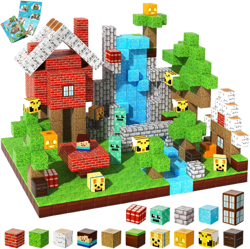 Magnetic Forest Building Blocks
