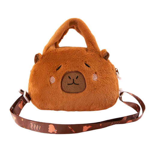 Capybara Plush Convertible Backpack