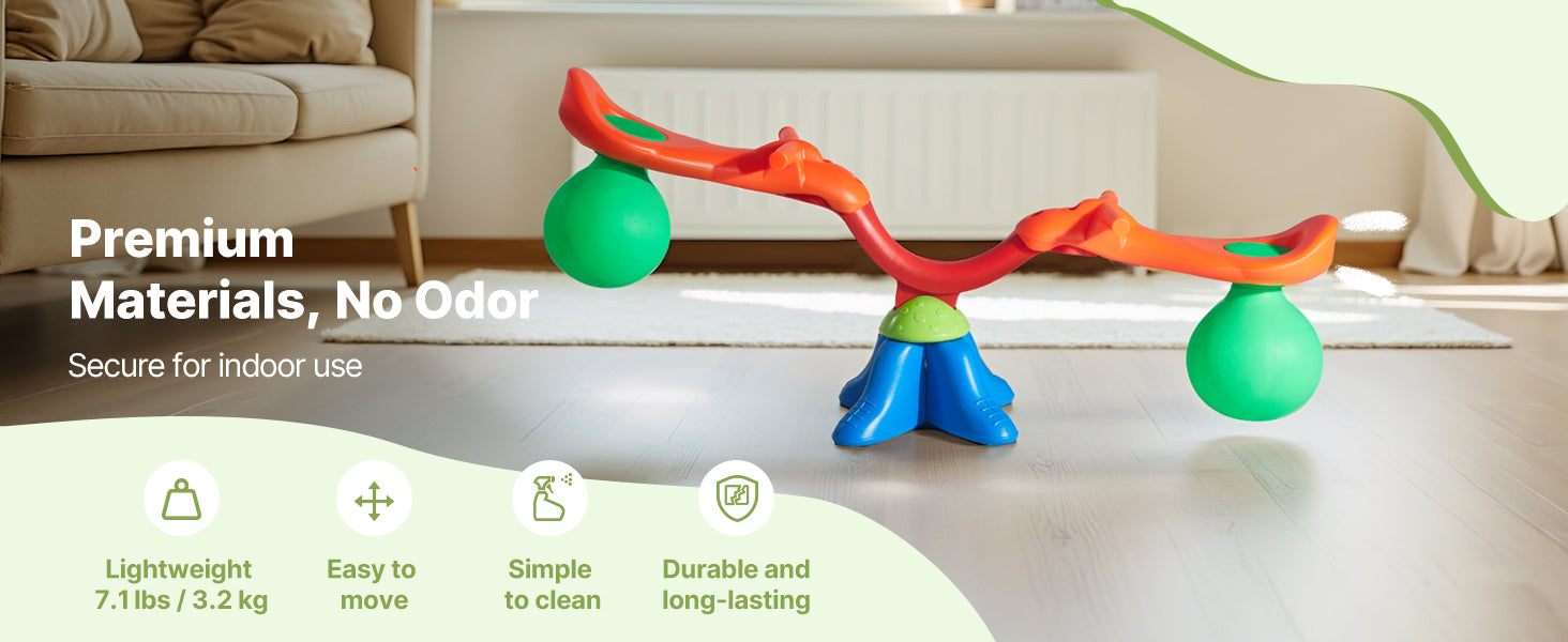 SucceBuy Kinder-Wippe, 55 Pfund pro Sitz, Sit-and-Spin-Teeter, Totter 360 °   Rotierende Spielgeräte für den Außenbereich zum Spielen von Kindern